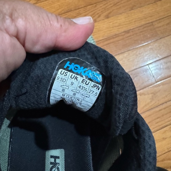 Hoka Mint and Black Athletic Shoes - Picture 11 of 11